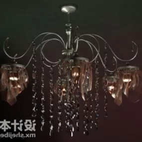 Iron Classic Chandelier 3d model