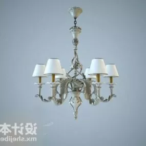 Classic Ceiling Chandelier 3d model