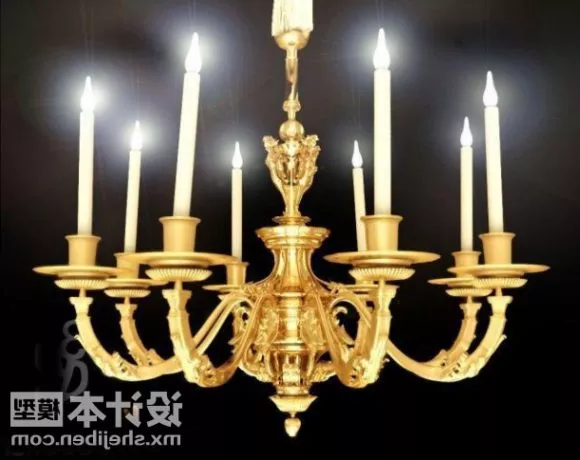 Magnolia Ceiling Light Fixture 3d model