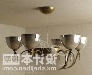 Kitchen Chandelier Crystal Lighting Fixtures 3d model