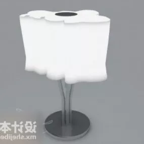 Modern Table Lamp Abstract Shade 3d model