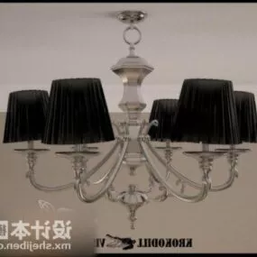 Classic Antique Ceiling Lamp Fixture 3d model