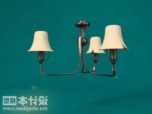 Led Mount Ceiling Light 3d model