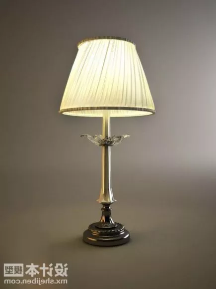 Antique Elegant Table Lamp 3d model Antique Elegant Table Lamp 3d model