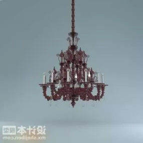 Big Chandelier 3d model