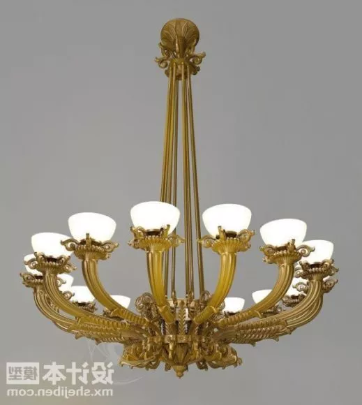 Pendant Luster Machinarium 3d model
