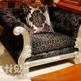 Sofa Armchair Royal Style 3d model