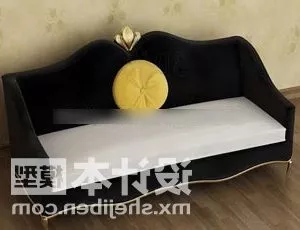 Black Camel Sofa 3d model Black Camel Sofa 3d model