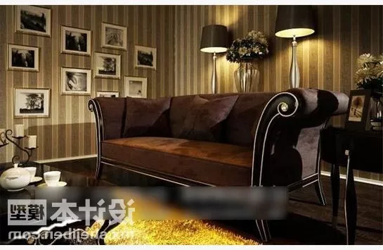 European Classic Leather Sofa 3d model European Classic Leather Sofa 3d model