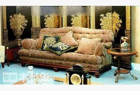 European Style Upholstery Sofa 3d model European Style Upholstery Sofa 3d model