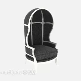 Vintage Egg Sofa 3d model