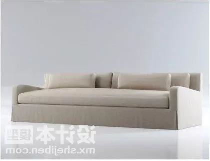 Modern Sofa Beige Upholstery 3d model Modern Sofa Beige Upholstery 3d model