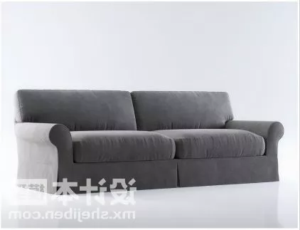 Modern Sofa Grey Fabric Material 3d model Modern Sofa Grey Fabric Material 3d model