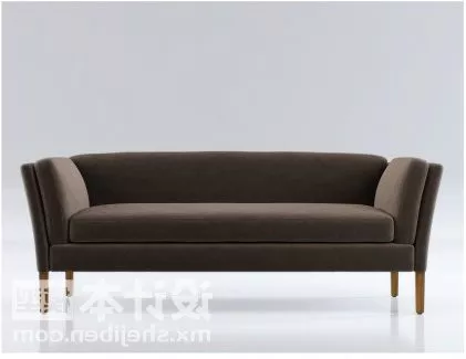Contemporary Sofa Grey Fabric 3d model Contemporary Sofa Grey Fabric 3d model