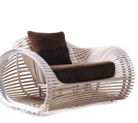 Rattan Sofa Upholstery 3d model Rattan Sofa Upholstery 3d model