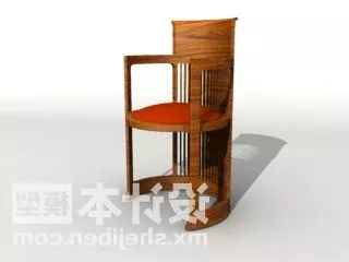 Cylinder Shaped Chair 3d model Cylinder Shaped Chair 3d model