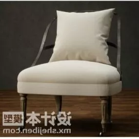 Beautiful Antique Sofa Armchair 3d model