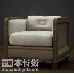 Cube Sofa Armchair 3d model