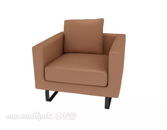 Armchair Zivella With Inside Drawer 3d model
