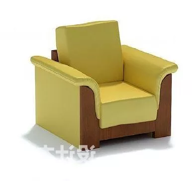 Pad Armchair Transform 3d model