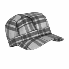 Lines Pattern Hat 3d model