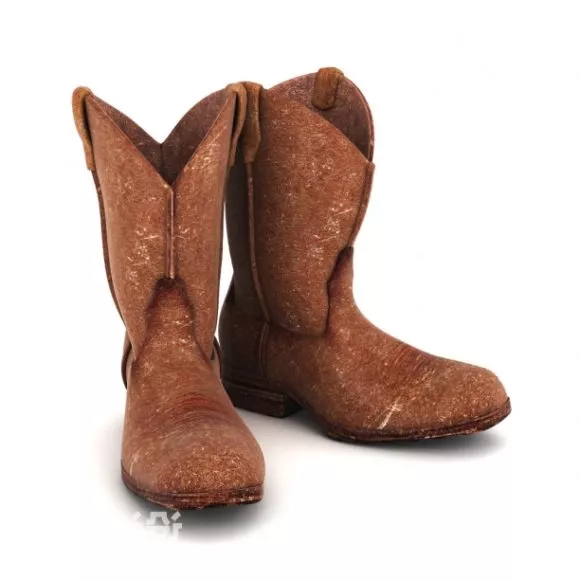 Red Platform High Heel Shoes 3d model