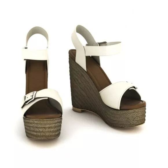 Heels Fashion For Ballerina 3d model