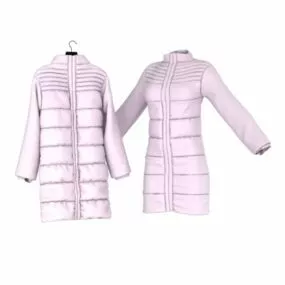 Women Long Sleeve Shirt 3d model