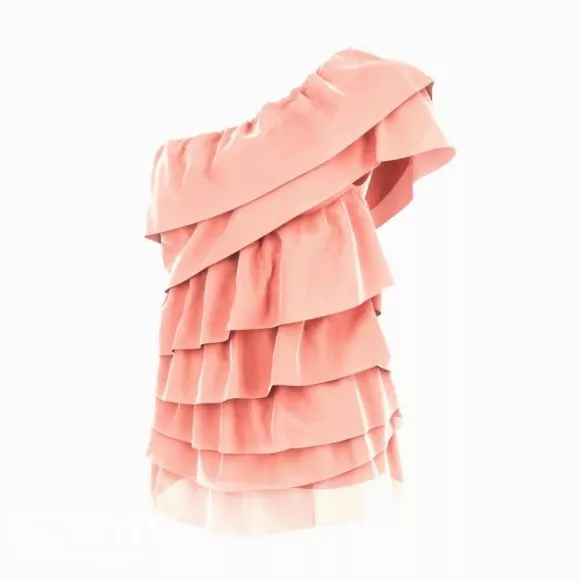 Mannequin In Dress 3d model