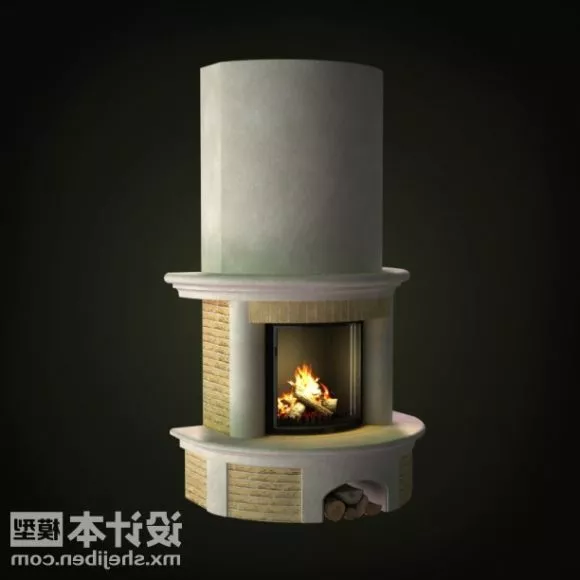 Construction Marble Block 3d model
