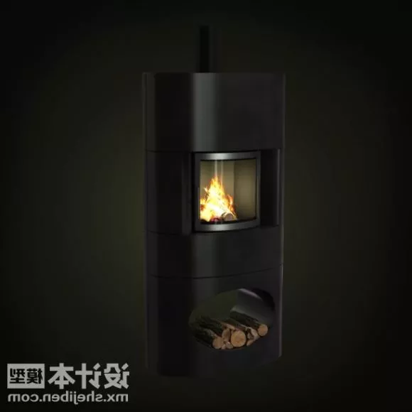 Chimney Metal Material 3d model