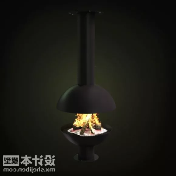 Sphere Shape With Lighting Set 3d model