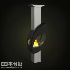Decorative Fireplace Modern Style 3d model