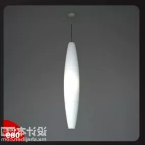 Ceiling Outdoor Lamp Long Shade 3d model