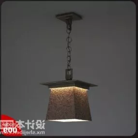 Industrial Ceiling Outdoor Lamp 3d model