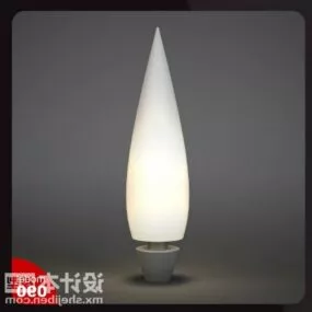 Outdoor Lamp Water Drop Shaped 3d model