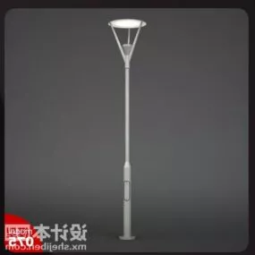 Street Lamp Iron Column 3d model
