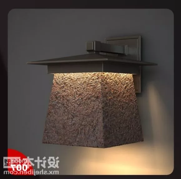 Stock Lights Ceiling Lamp 3d model