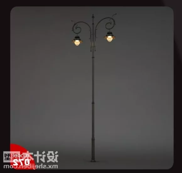 Deck Umbrella Lantern 3d model