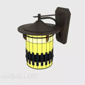 Industrial Wall Light 3d model