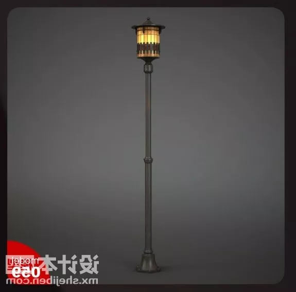 Street Lamp Antique Shaped 3d model Street Lamp Antique Shaped 3d model