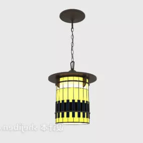 Industrial Pendant Light 3d model