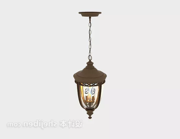 Outdoor Lamp Ceiling Mount 3d model Outdoor Lamp Ceiling Mount 3d model