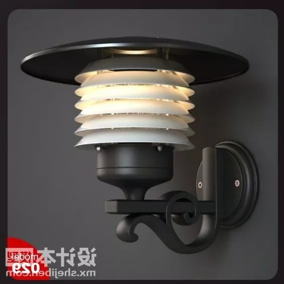 Outdoor Wall Lamp 3d model Outdoor Wall Lamp 3d model