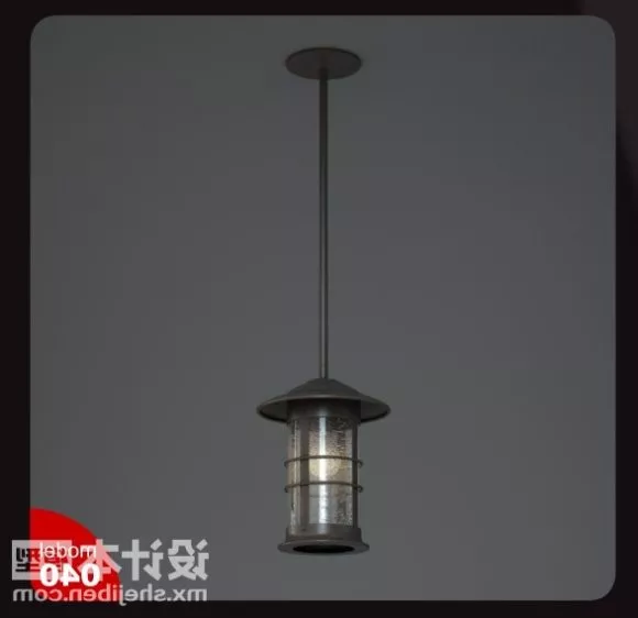 Outdoor Lamp Antique Ceiling Mount 3d model Outdoor Lamp Antique Ceiling Mount 3d model