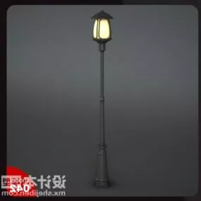 Vintage Street Lamp V2 3d model