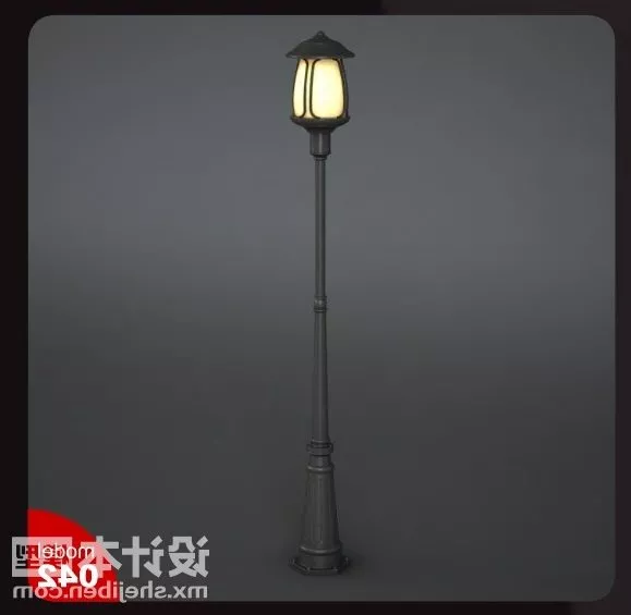 Vintage Street Lamp V2 3d model Vintage Street Lamp V2 3d model