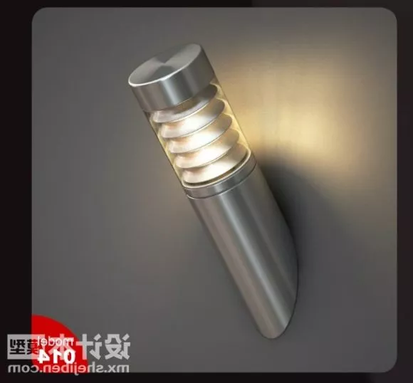 Wall Lamp Cylinder Shade 3d model Wall Lamp Cylinder Shade 3d model