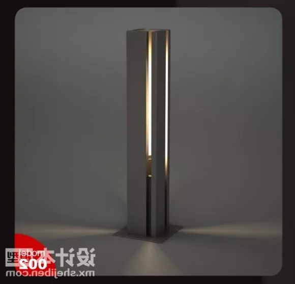 Modern Shade Floor Lamp 3d model Modern Shade Floor Lamp 3d model