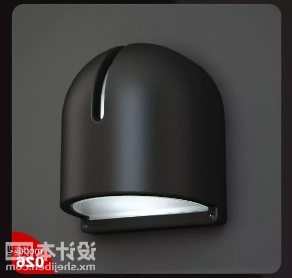 Outdoor Light Wall Mount 3d model Outdoor Light Wall Mount 3d model